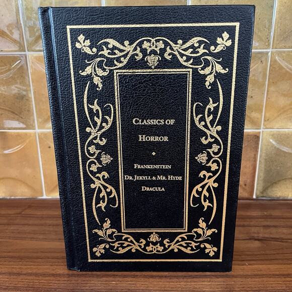 Classics Of Horror Leather Bound Hardcover Book Borders Classics 2003 - Picture 2 of 11